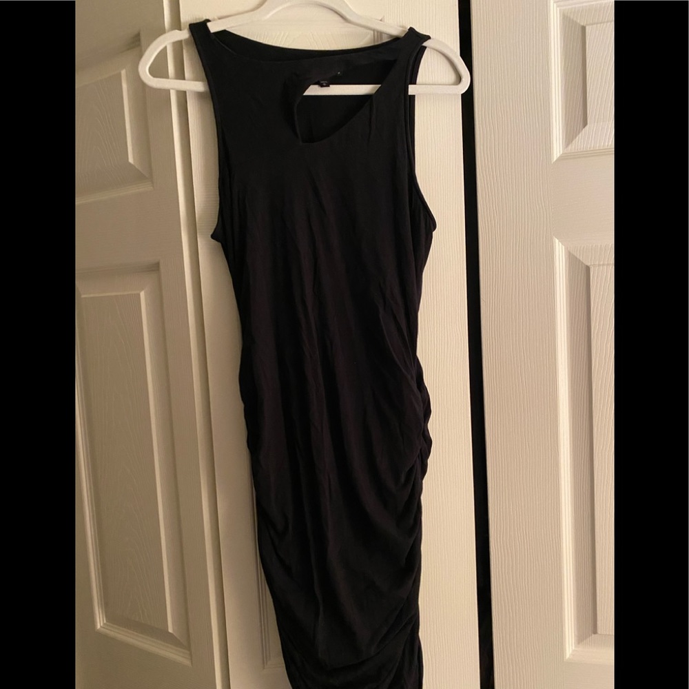 Woman’s Black Dress